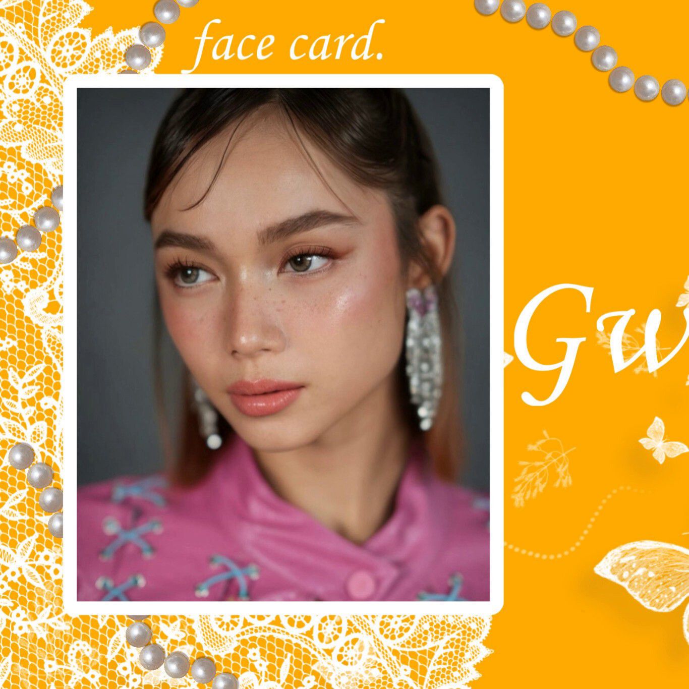 Recent activity shot of Gwen (BINI)