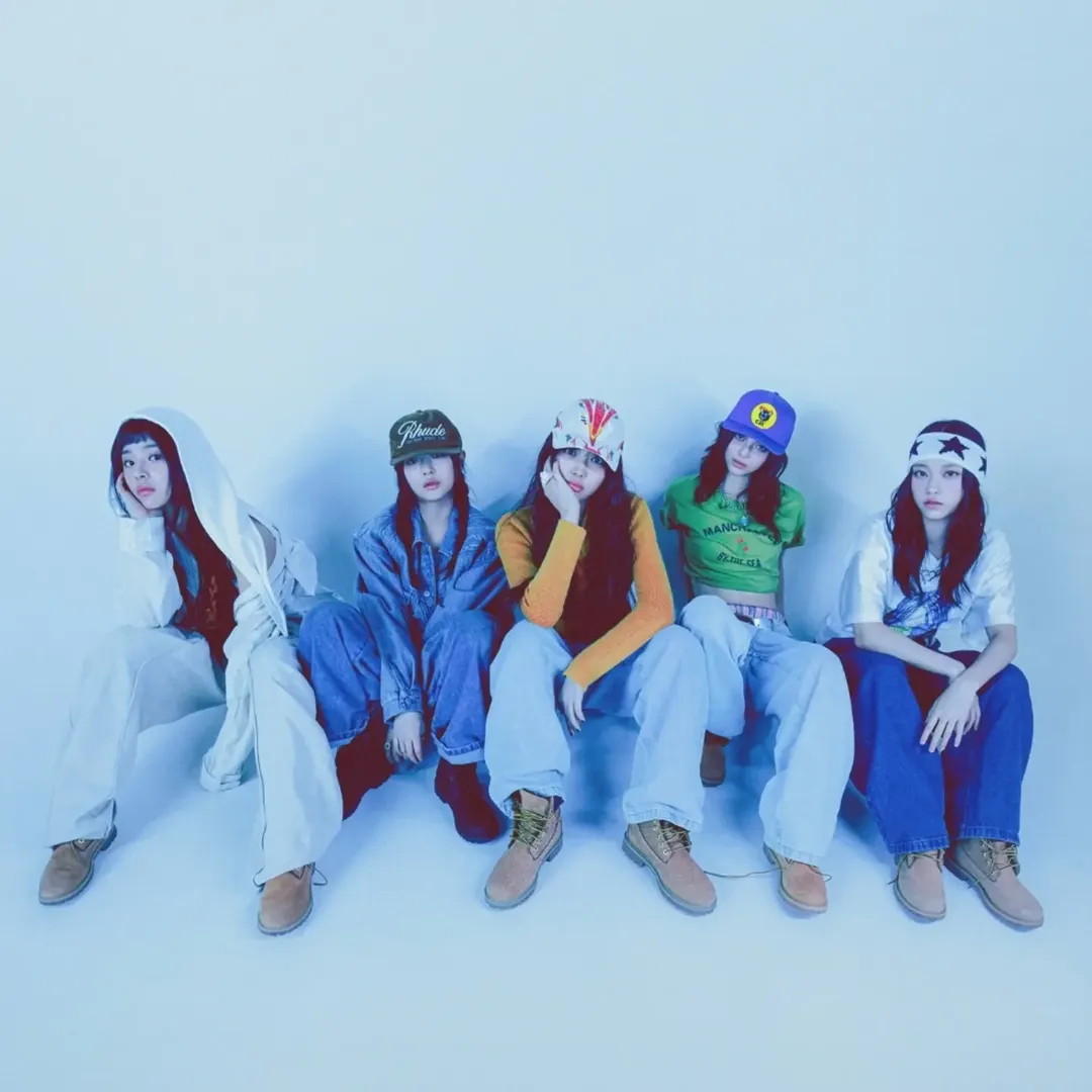 Recent activity shot of NewJeans