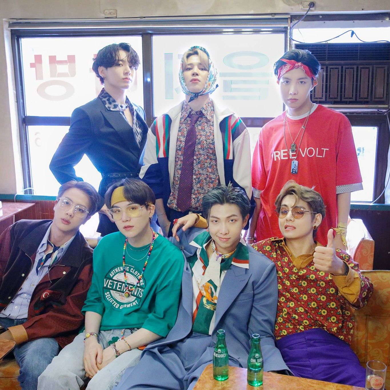 RM (防弹少年团)的幕后花絮