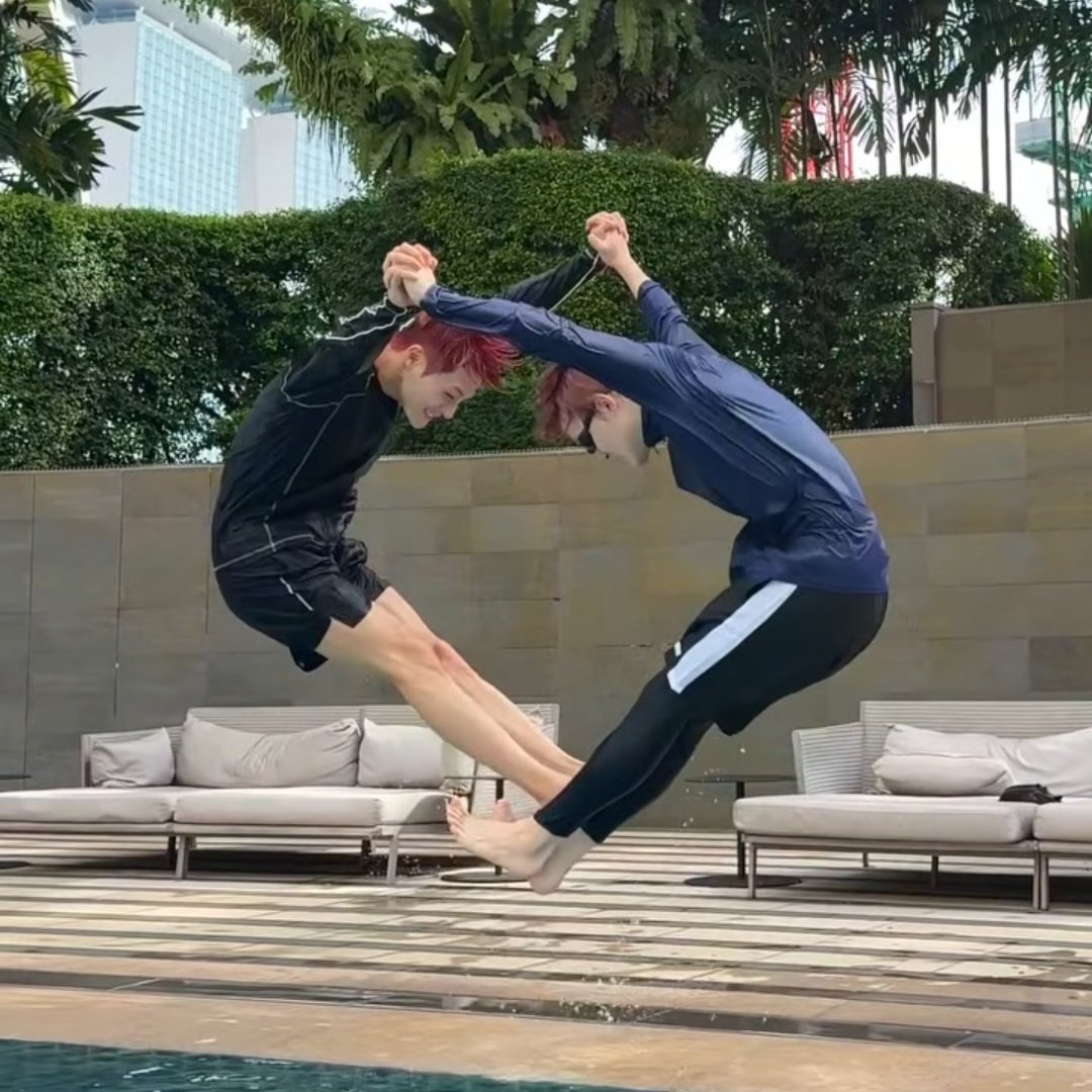 A moment captured by Chenle (NCT DREAM)'s fan