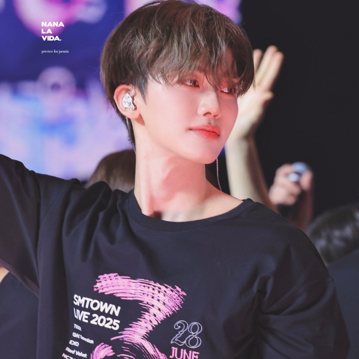 A moment captured by Jaemin (NCT DREAM)'s fan