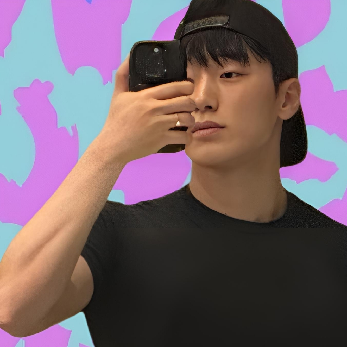 Behind-the-scenes cut of San (ATEEZ)