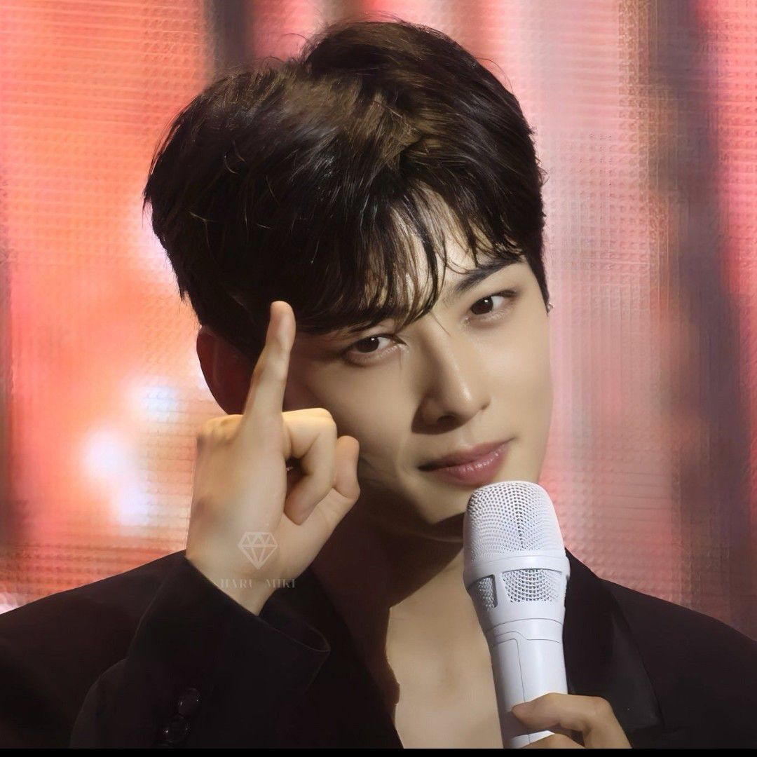 A moment captured by Eunwoo (ASTRO)'s fan