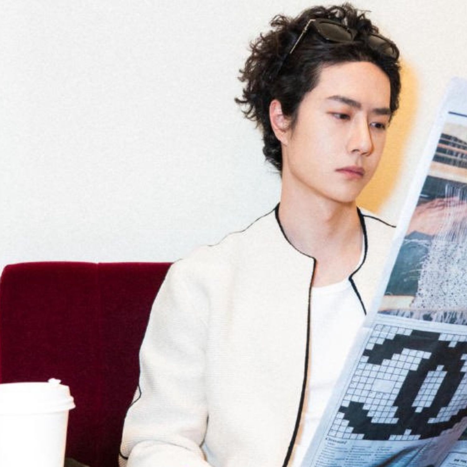 A moment captured by Wang Yibo's fan