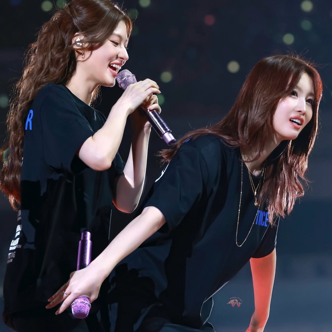 A moment captured by Momo (TWICE)'s fan