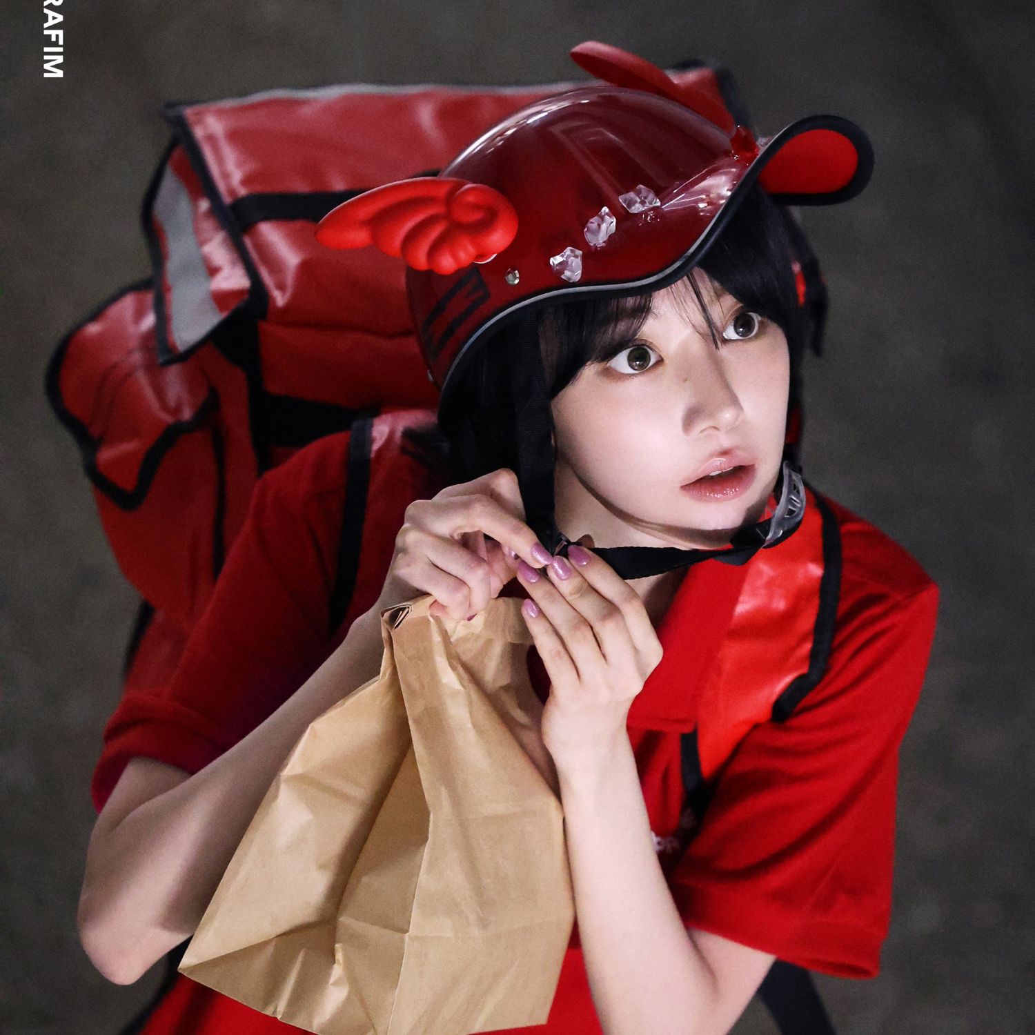 A moment captured by Sakura (LE SSERAFIM)'s fan