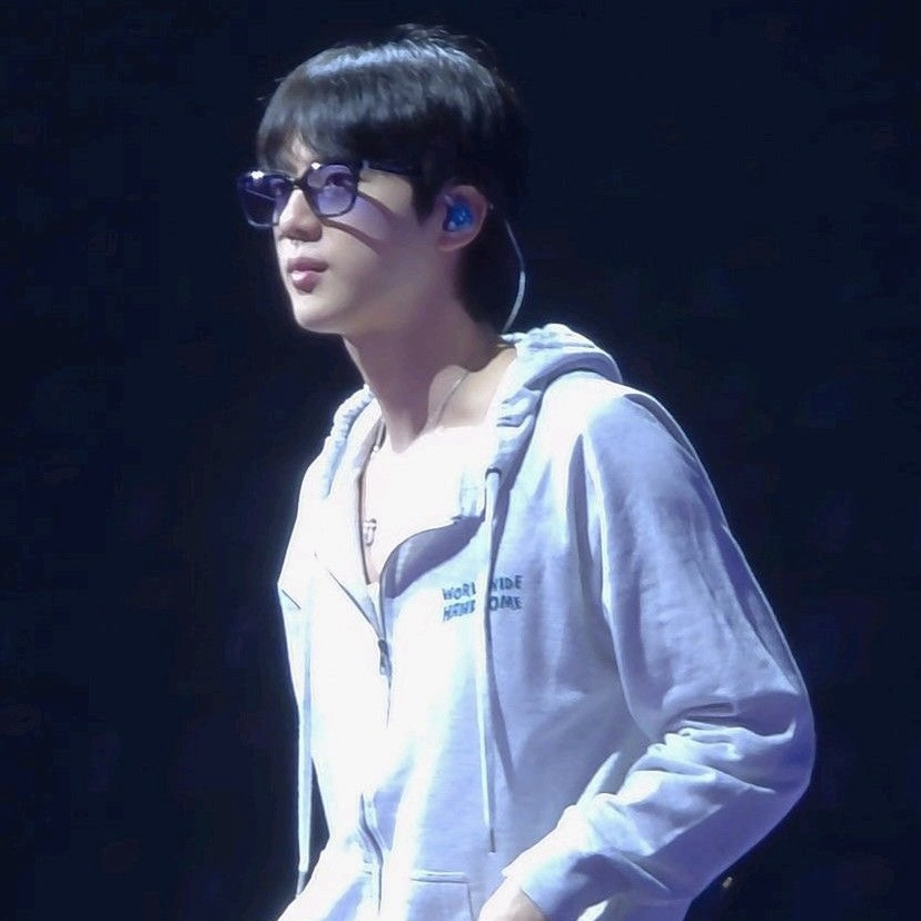 A moment captured by Jin (BTS)'s fan