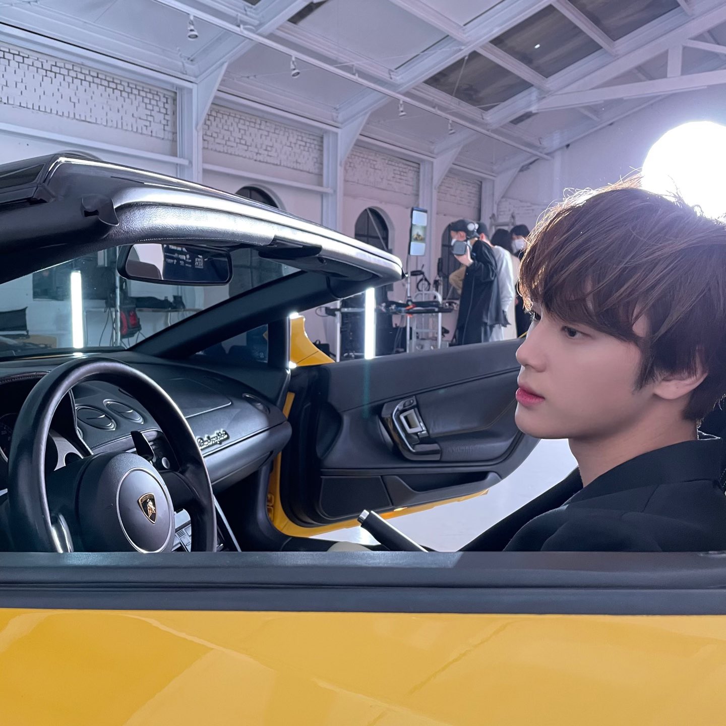 Recent activity shot of Ju Haknyeon