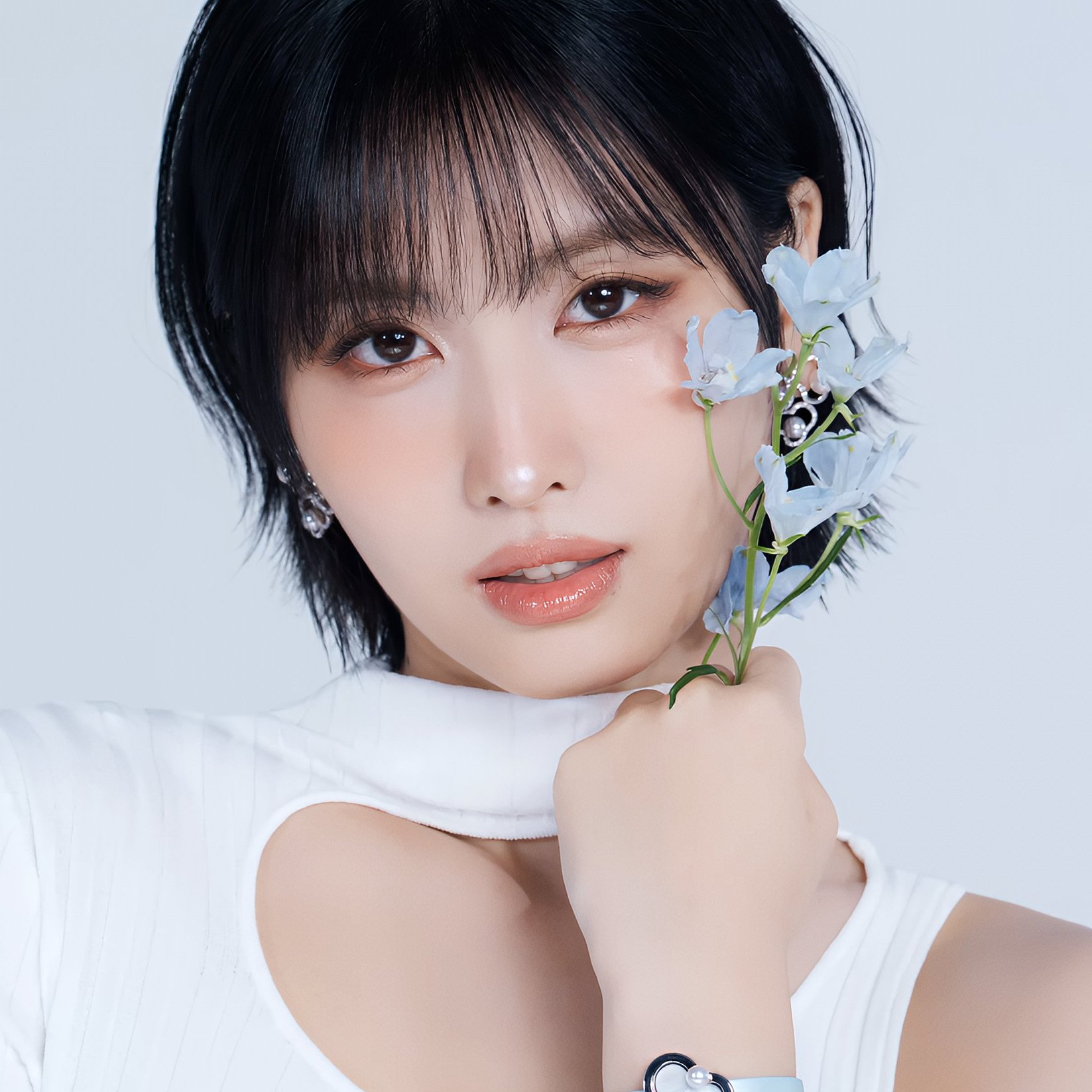 モモ (TWICE)の舞台裏ショット