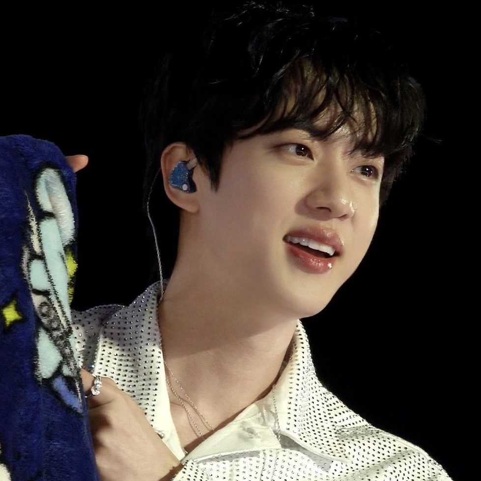 Recent activity shot of Jin (BTS)
