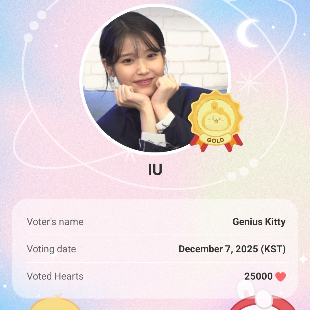 Behind-the-scenes cut of IU