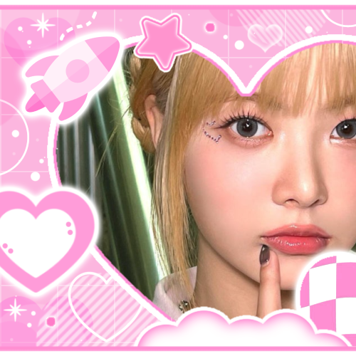 Shining profile picture of Hong Eunchae (LE SSERAFIM) on today's Choeaedol