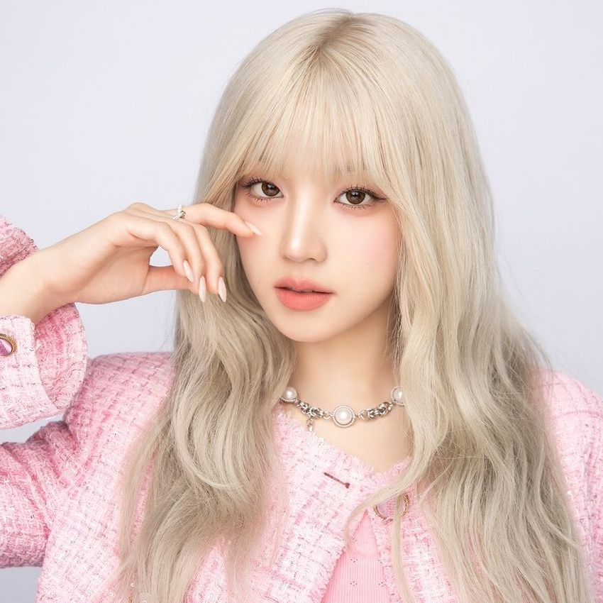 A moment captured by Yuqi (i-dle)'s fan