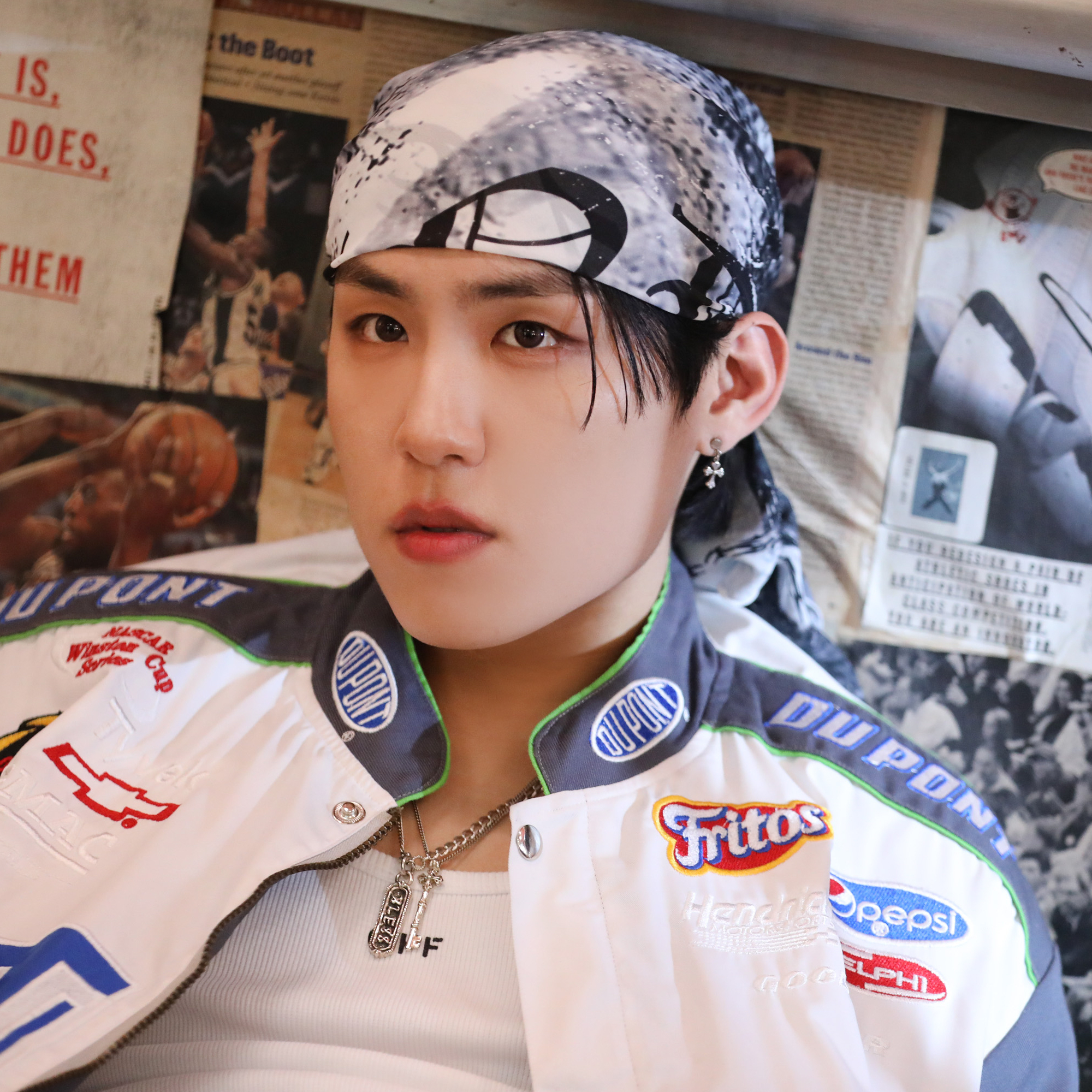 Momen yang diabadikan oleh penggemar Park Woojin (AB6IX)
