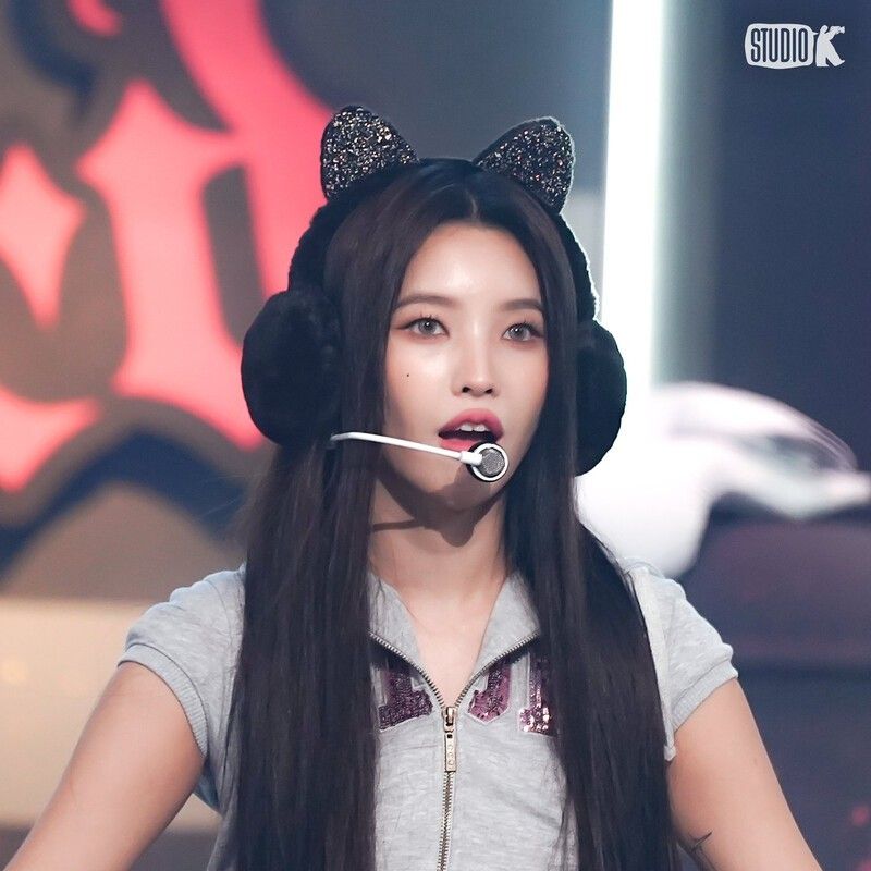 A moment captured by Soyeon (i-dle)'s fan
