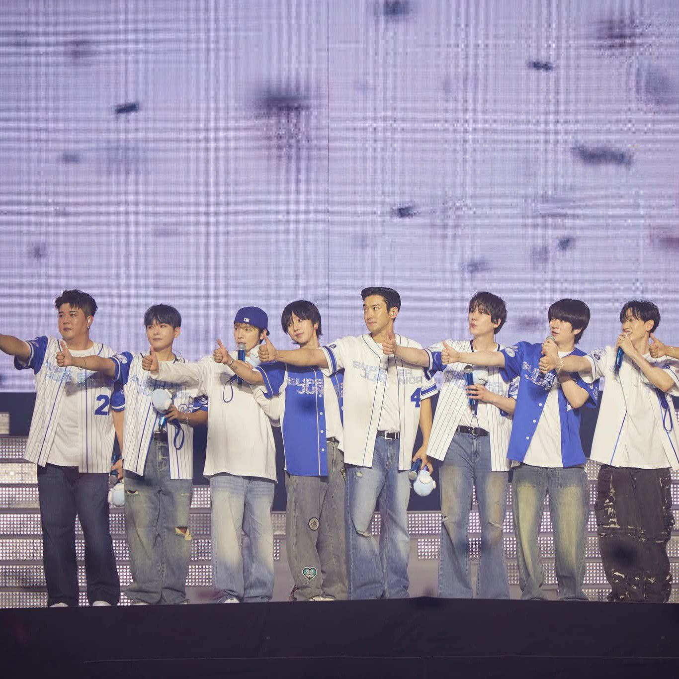 Recent activity shot of Super Junior