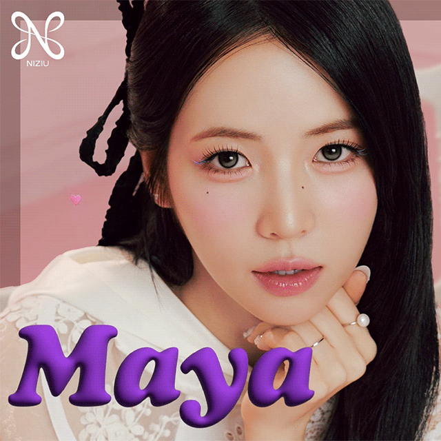 Recent activity shot of Maya (NiziU)