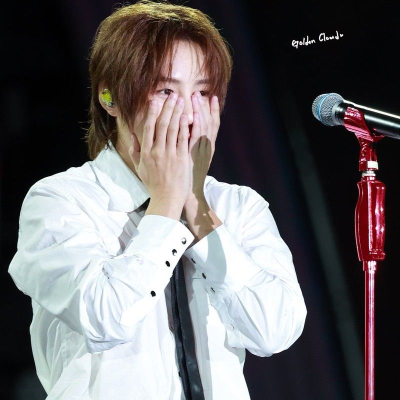 河成云粉丝拍下的瞬间