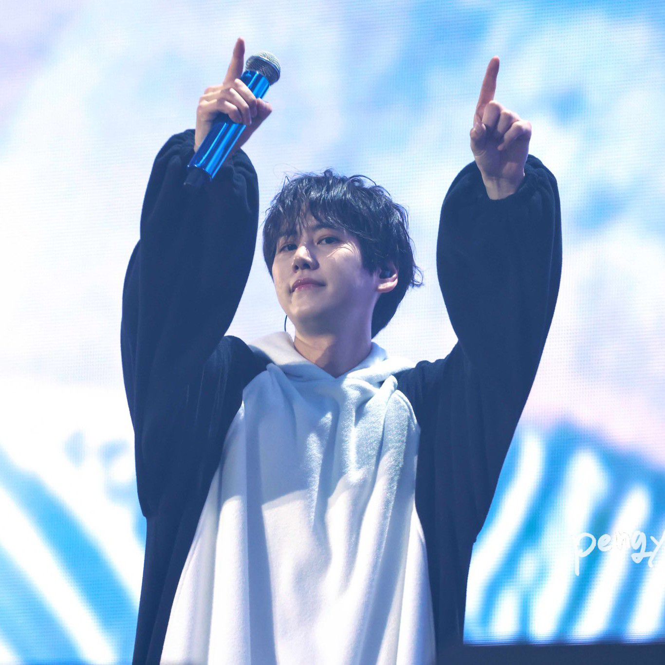 A moment captured by Kyuhyun (Super Junior)'s fan