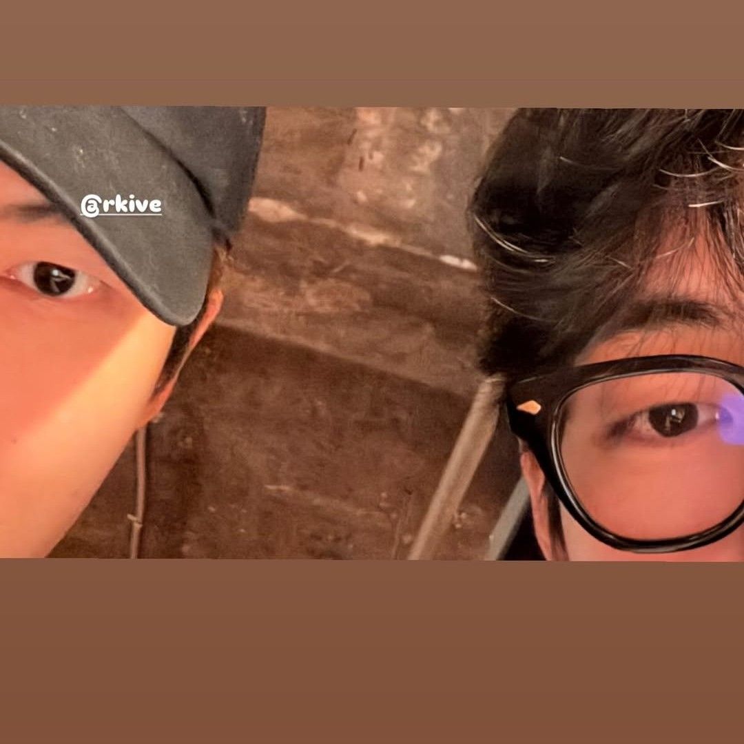 뷔 (방탄소년단)의 비하인드 컷