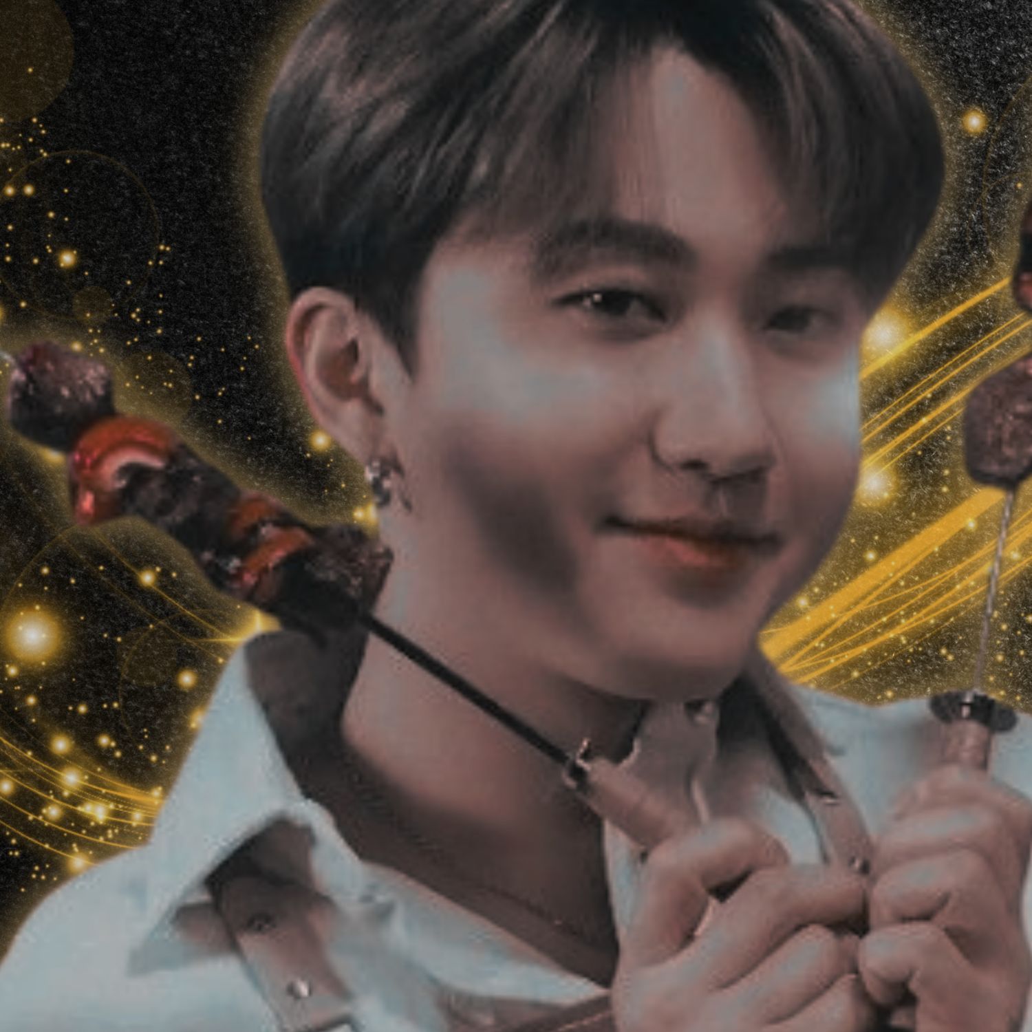 Recent activity shot of Changbin (Stray Kids)