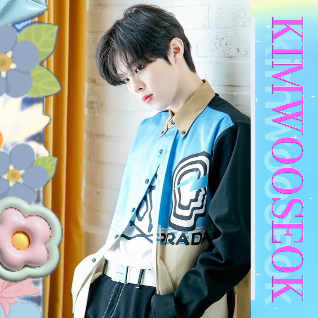 A moment captured by Kim Wooseok's fan