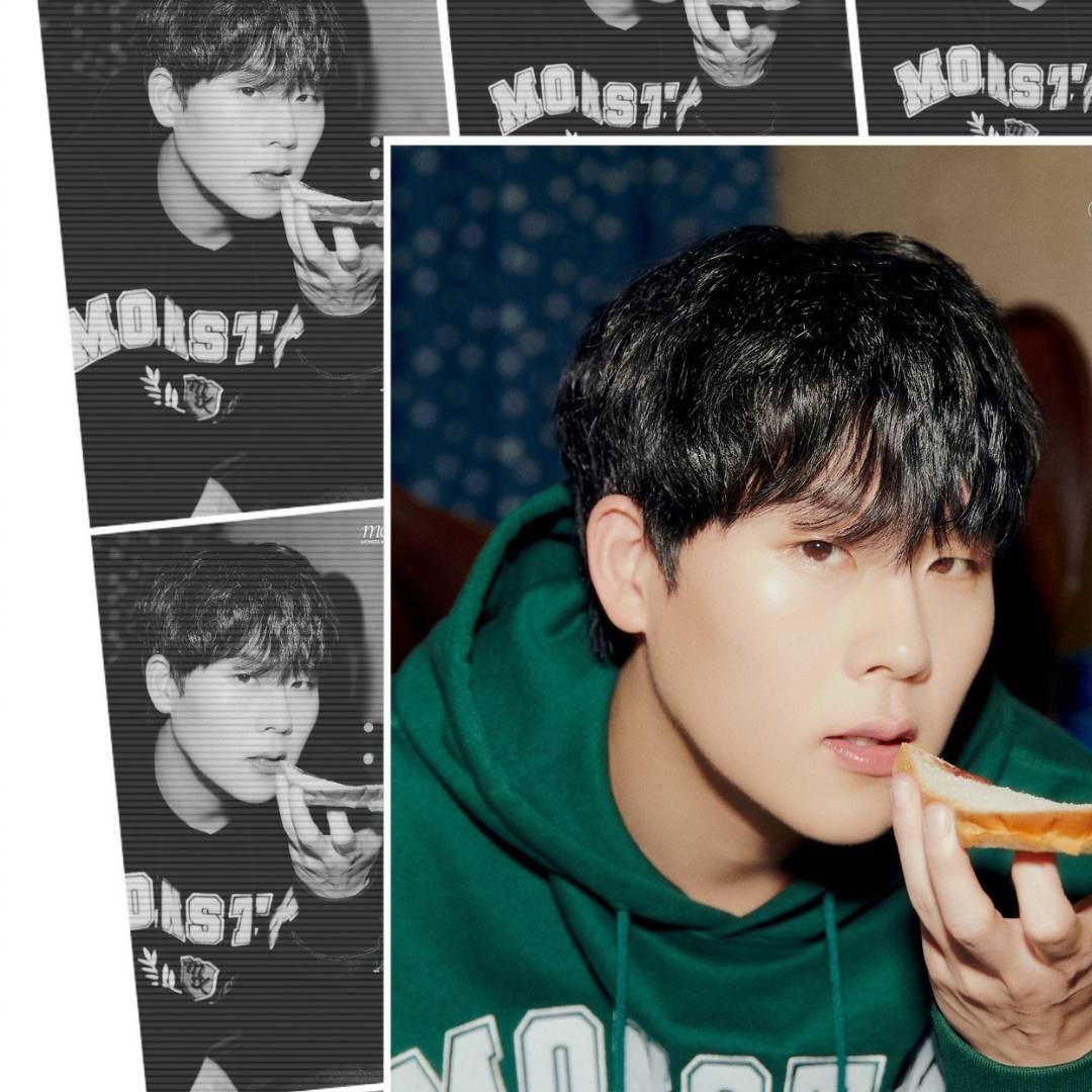 A moment captured by Joohoney (MONSTA X)'s fan