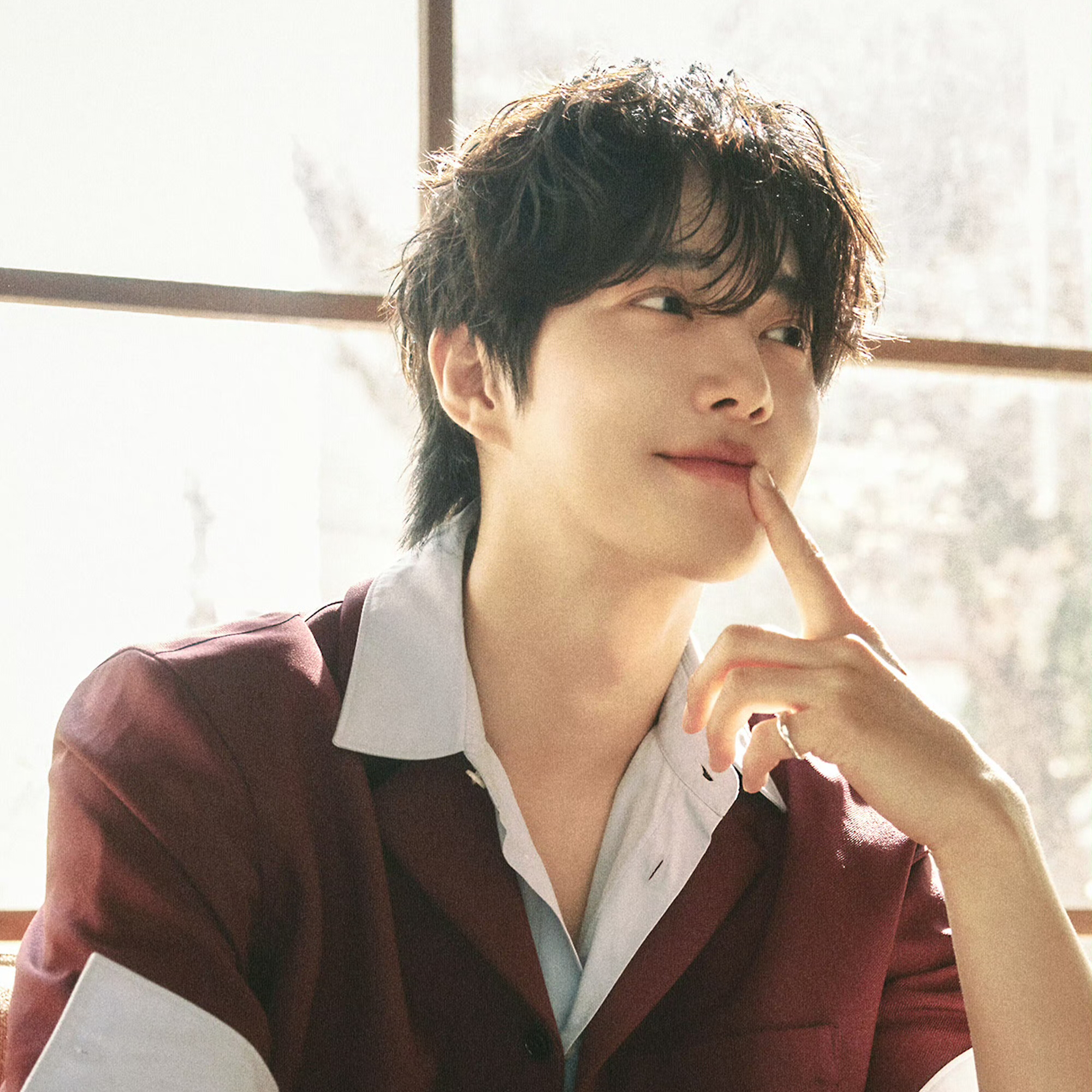 Behind-the-scenes cut of Suho (EXO)
