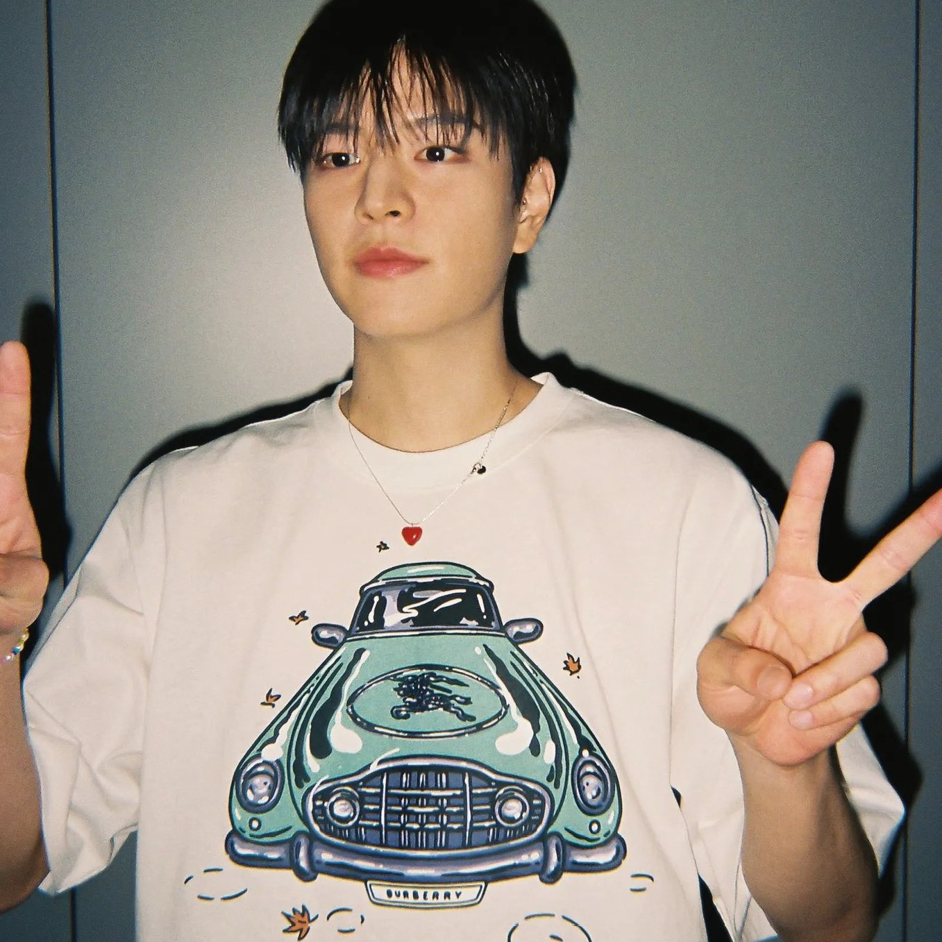 A moment captured by Seungmin (Stray Kids)'s fan