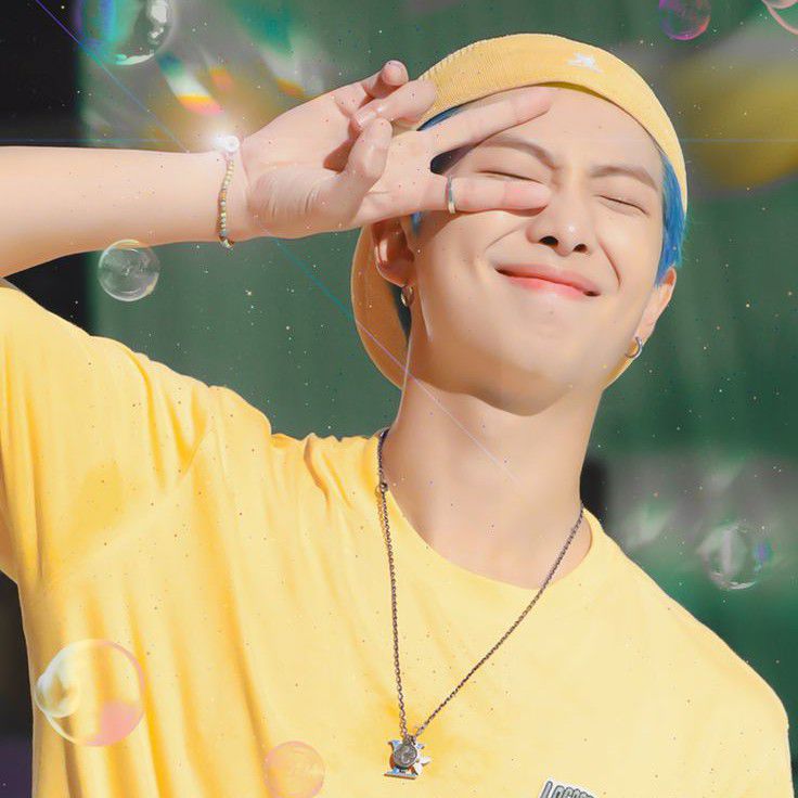Recent activity shot of RM (BTS)