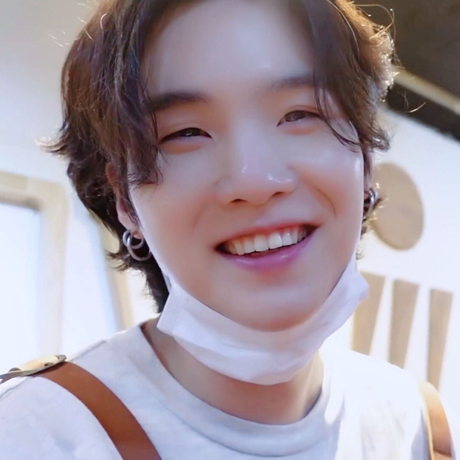 SUGA (BTS)の舞台裏ショット