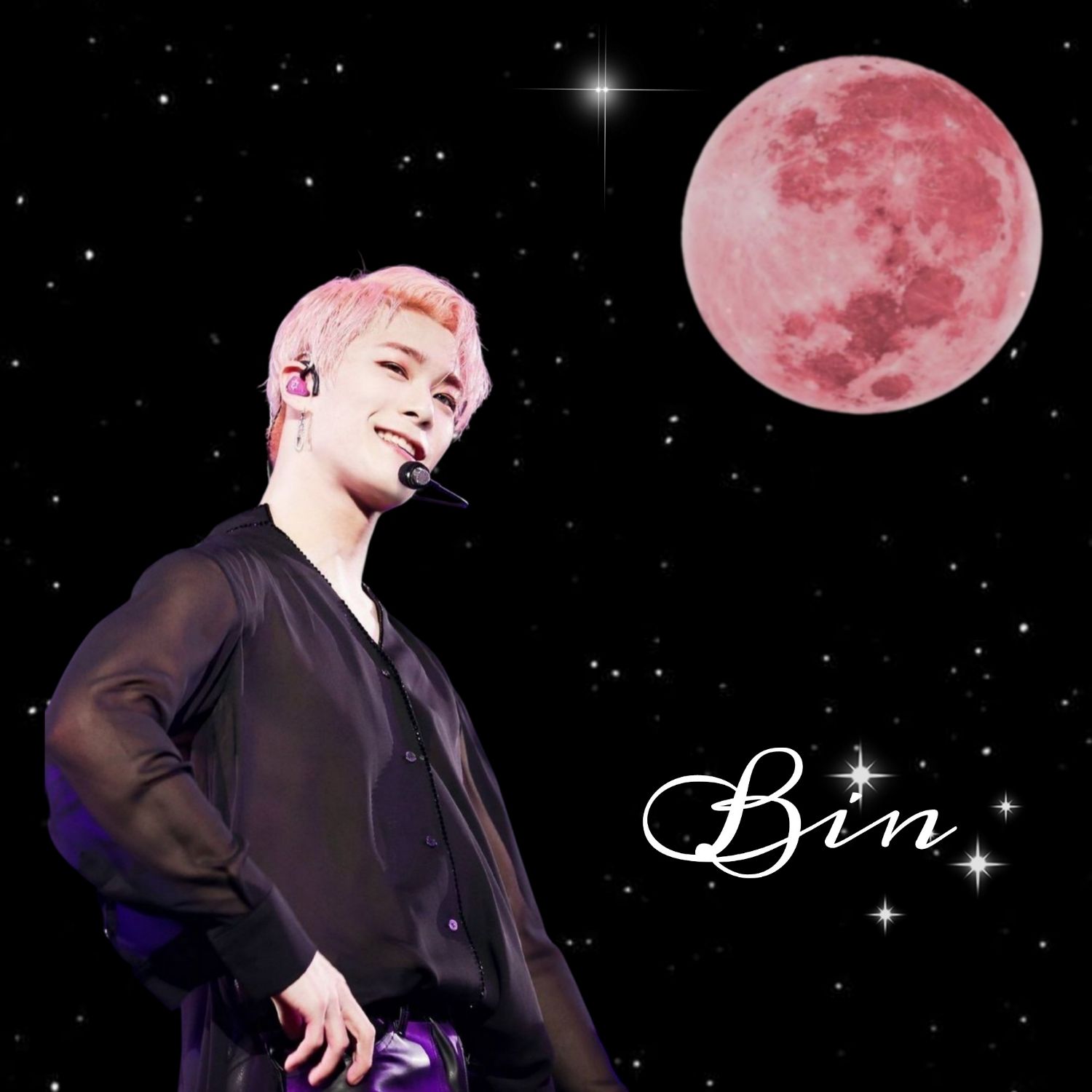 Recent activity shot of Moonbin (ASTRO)