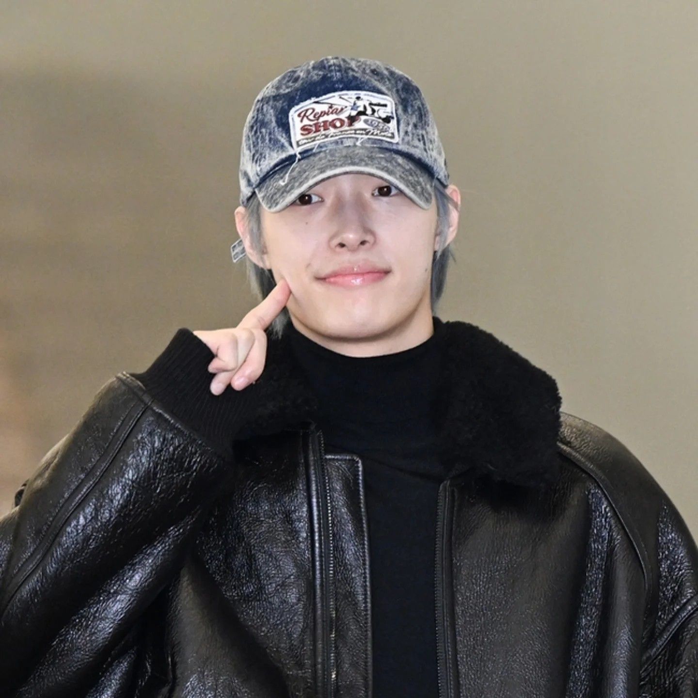 Recent activity shot of Mingi (ATEEZ)