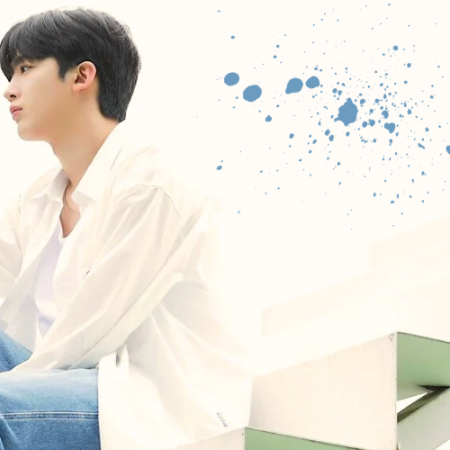 A moment captured by Kim Yohan (WEi)'s fan