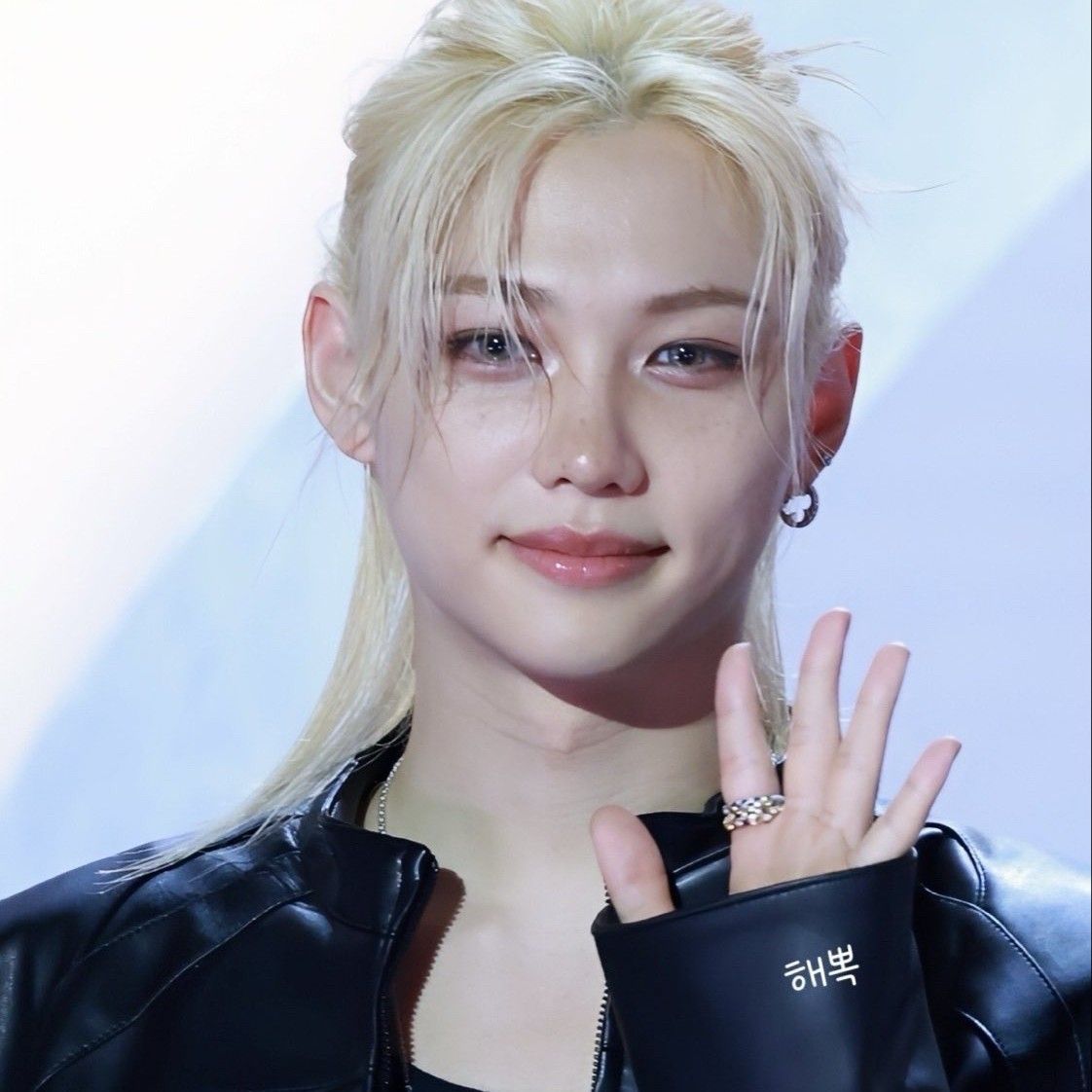 Recent activity shot of Felix (Stray Kids)