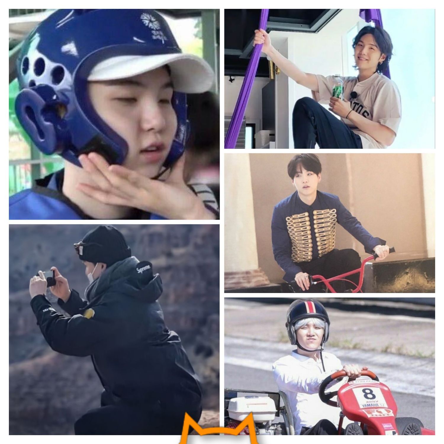 Recent activity shot of SUGA (BTS)