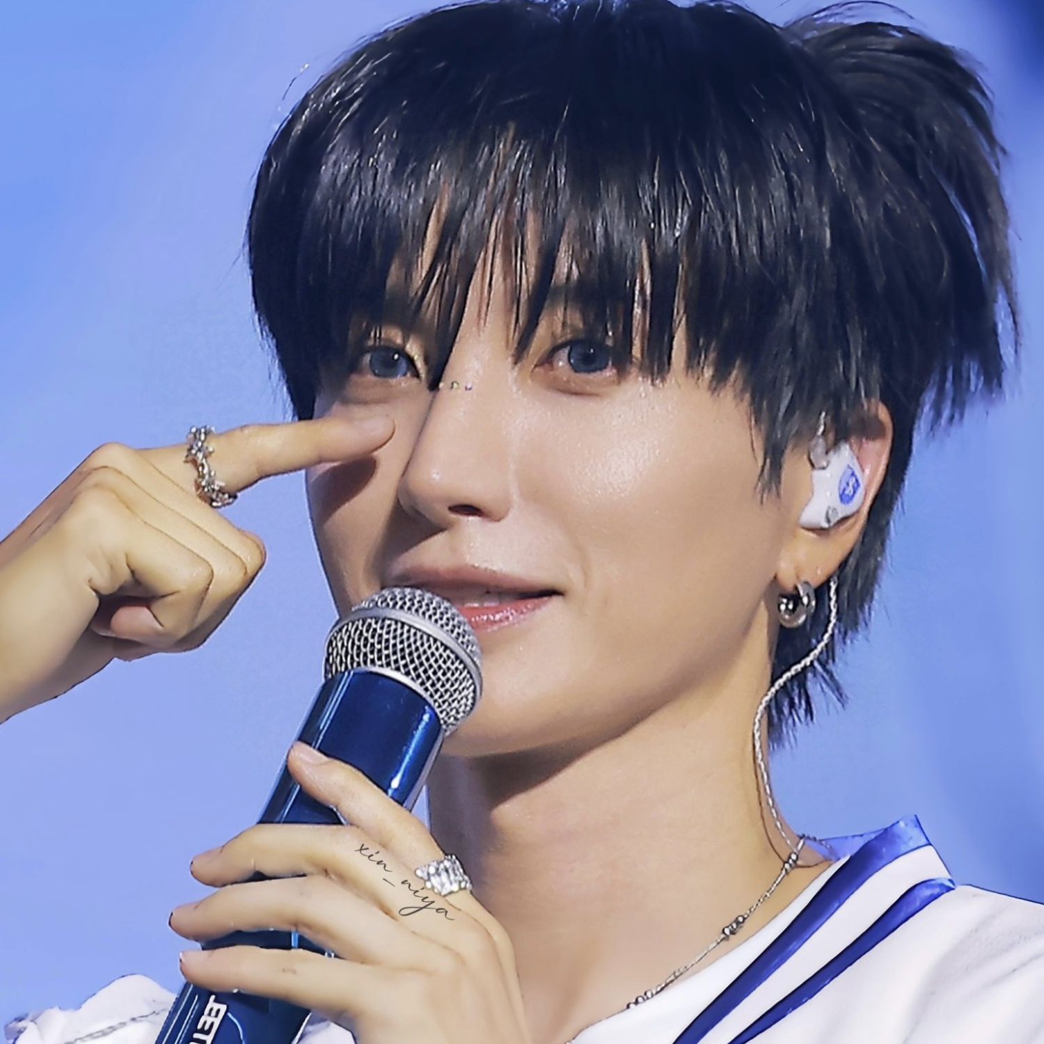 A moment captured by Leeteuk (Super Junior)'s fan
