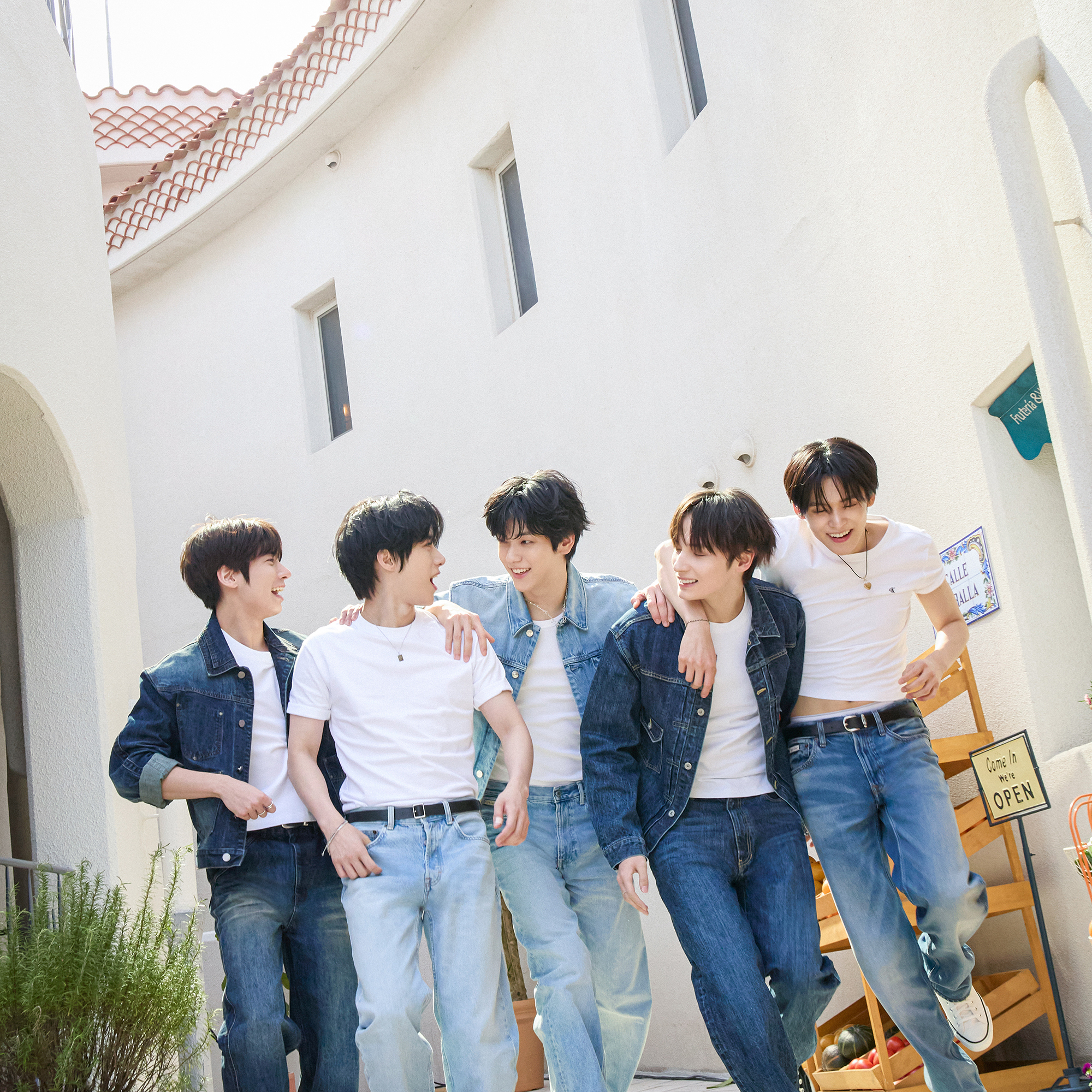 Recent activity shot of TOMORROW X TOGETHER