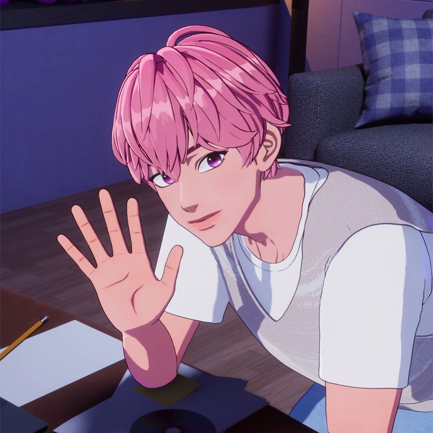 A moment captured by Bamby (PLAVE)'s fan