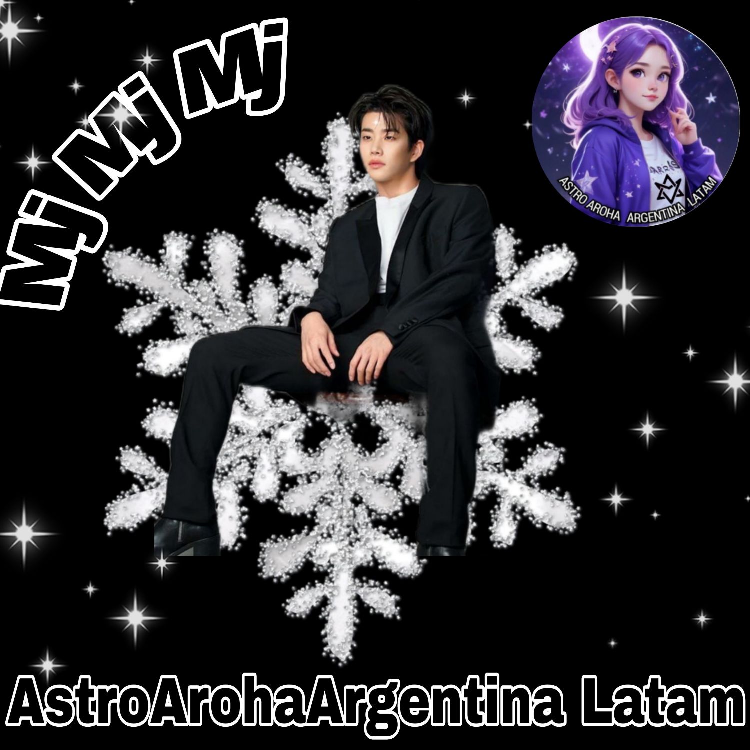 A moment captured by MJ (ASTRO)'s fan