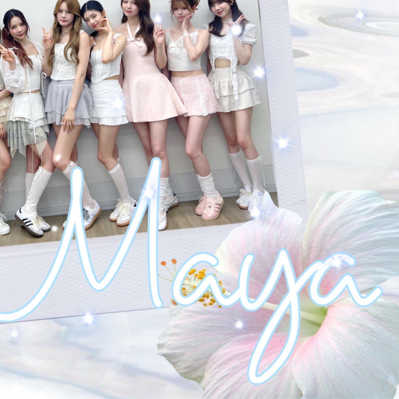 Recent activity shot of Maya (NiziU)