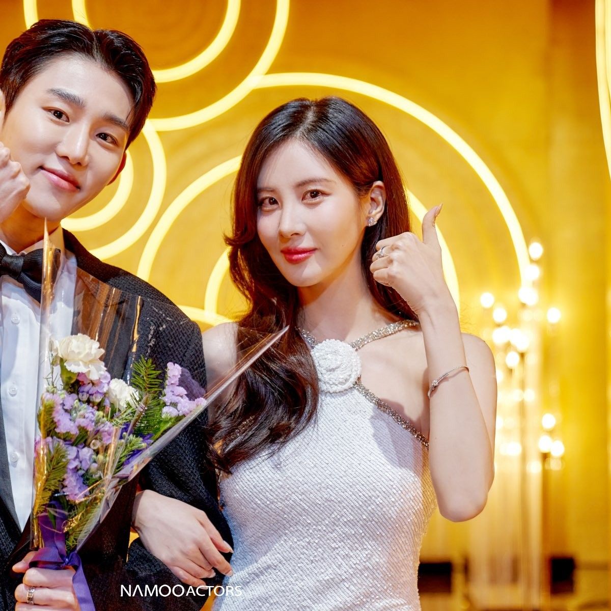 A moment captured by Seohyun (Girls' Generation)'s fan