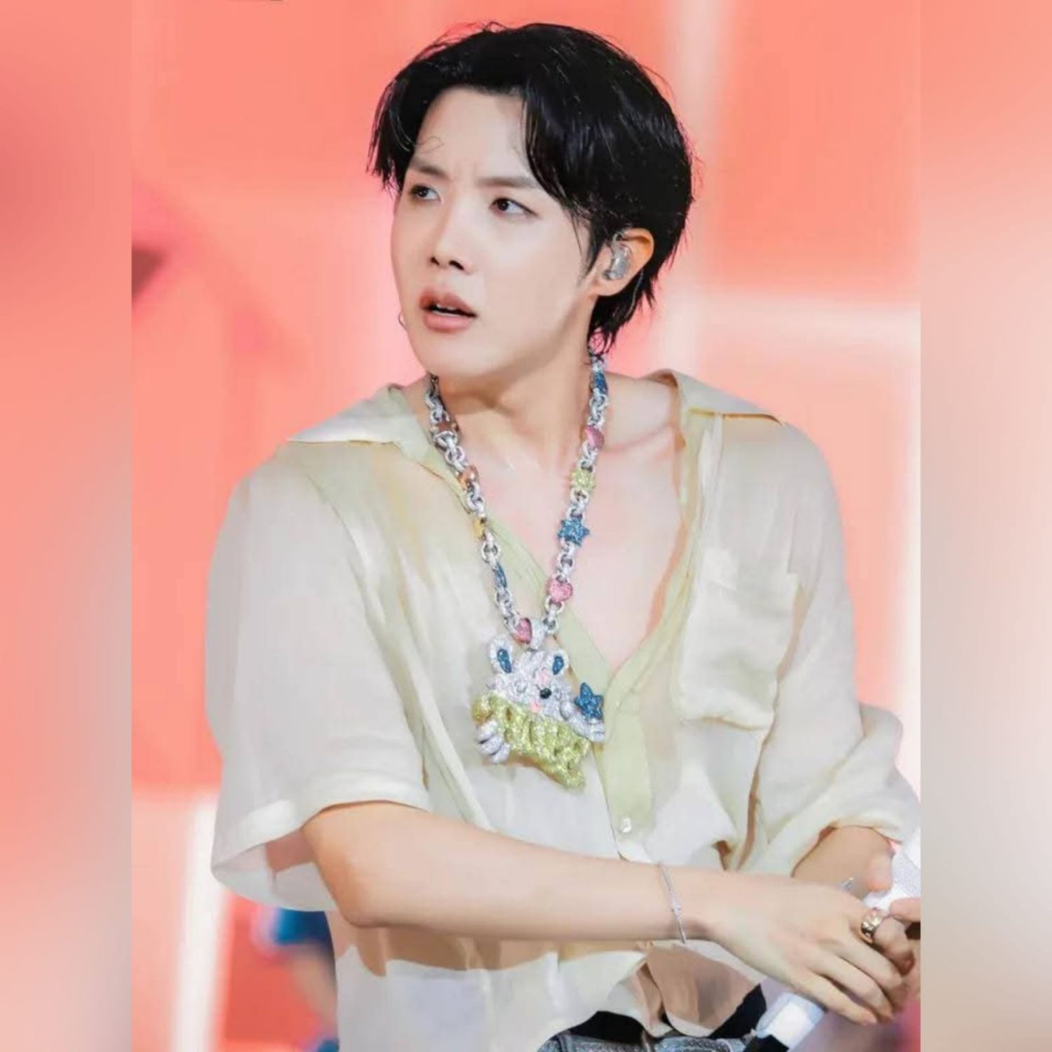 A moment captured by j-hope (BTS)'s fan