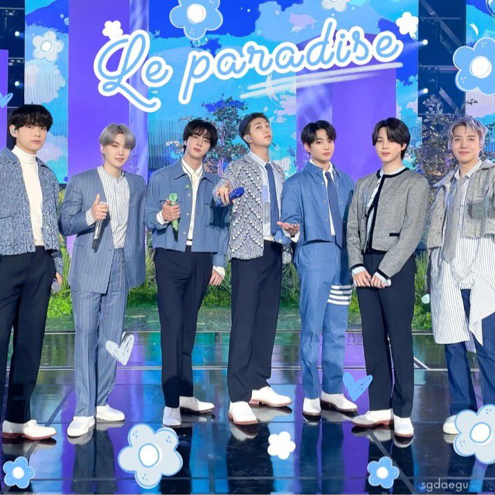 방탄소년단의 비하인드 컷