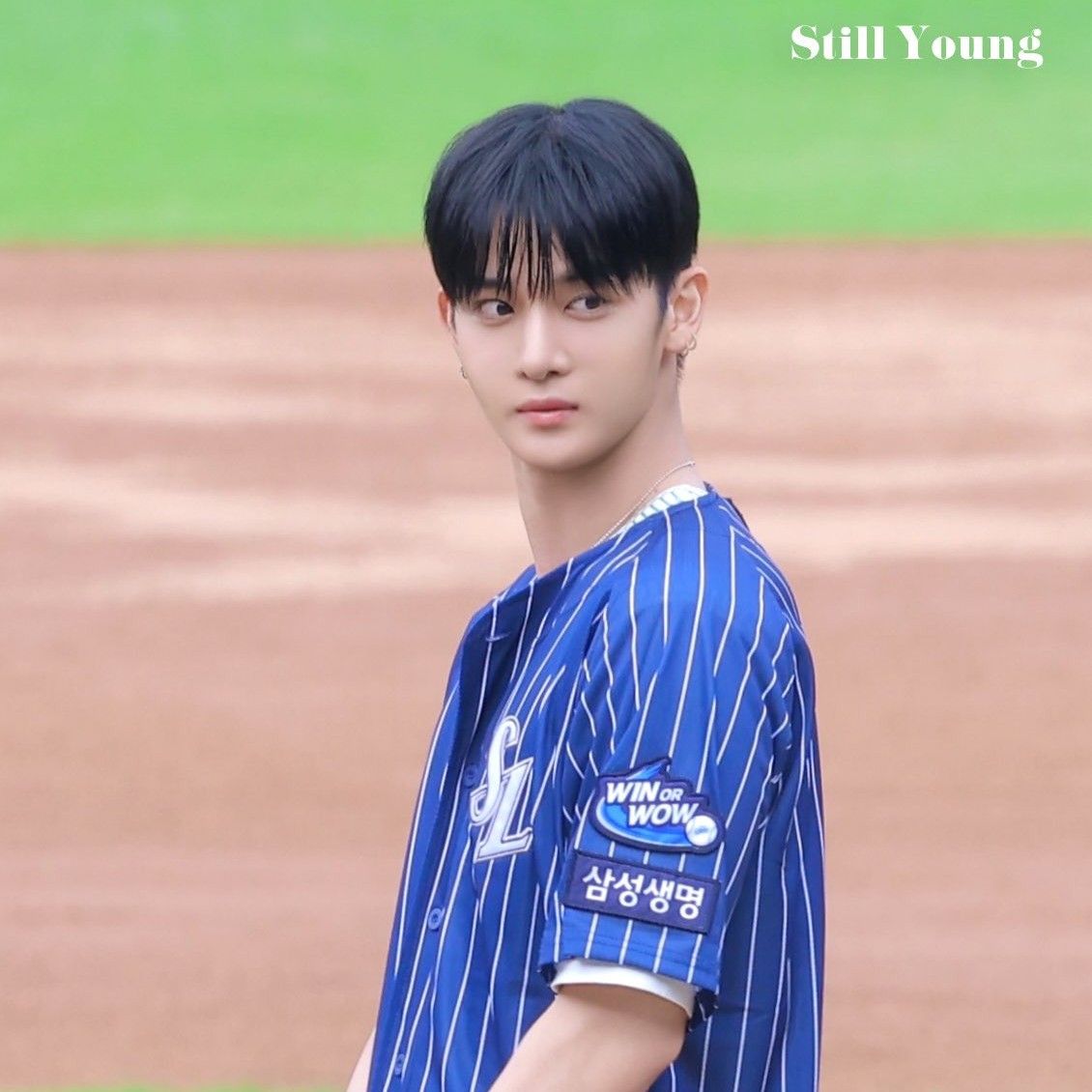 A moment captured by Bae Jinyoung's fan