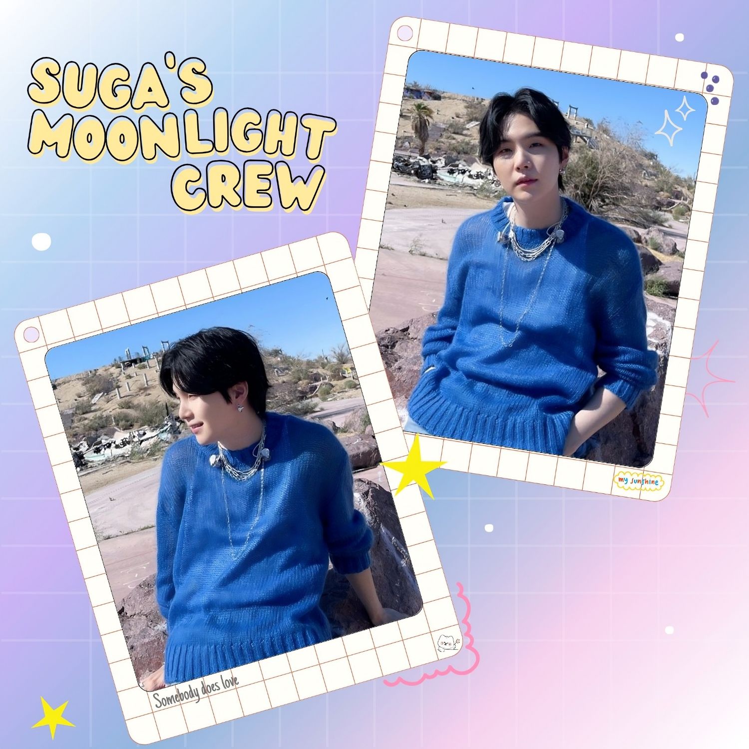 Momen yang diabadikan oleh penggemar SUGA (BTS)