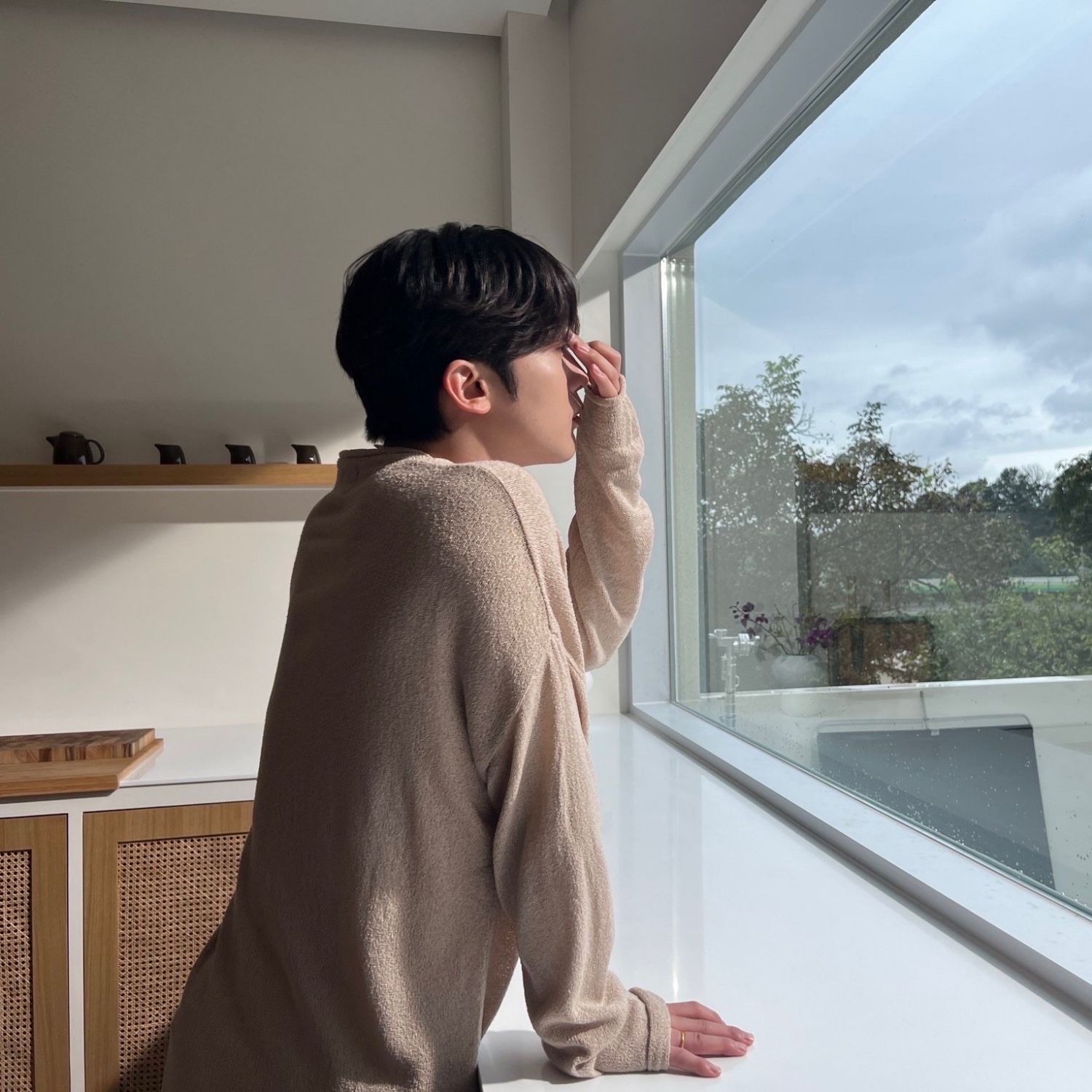 Behind-the-scenes cut of Kim Yohan (WEi)