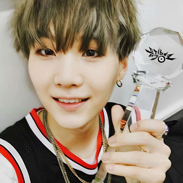 A moment captured by SUGA (BTS)'s fan