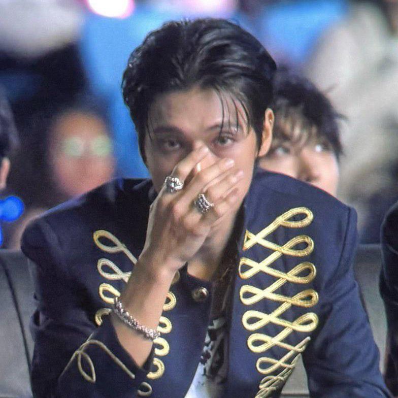 Recent activity shot of Wooyoung (ATEEZ)