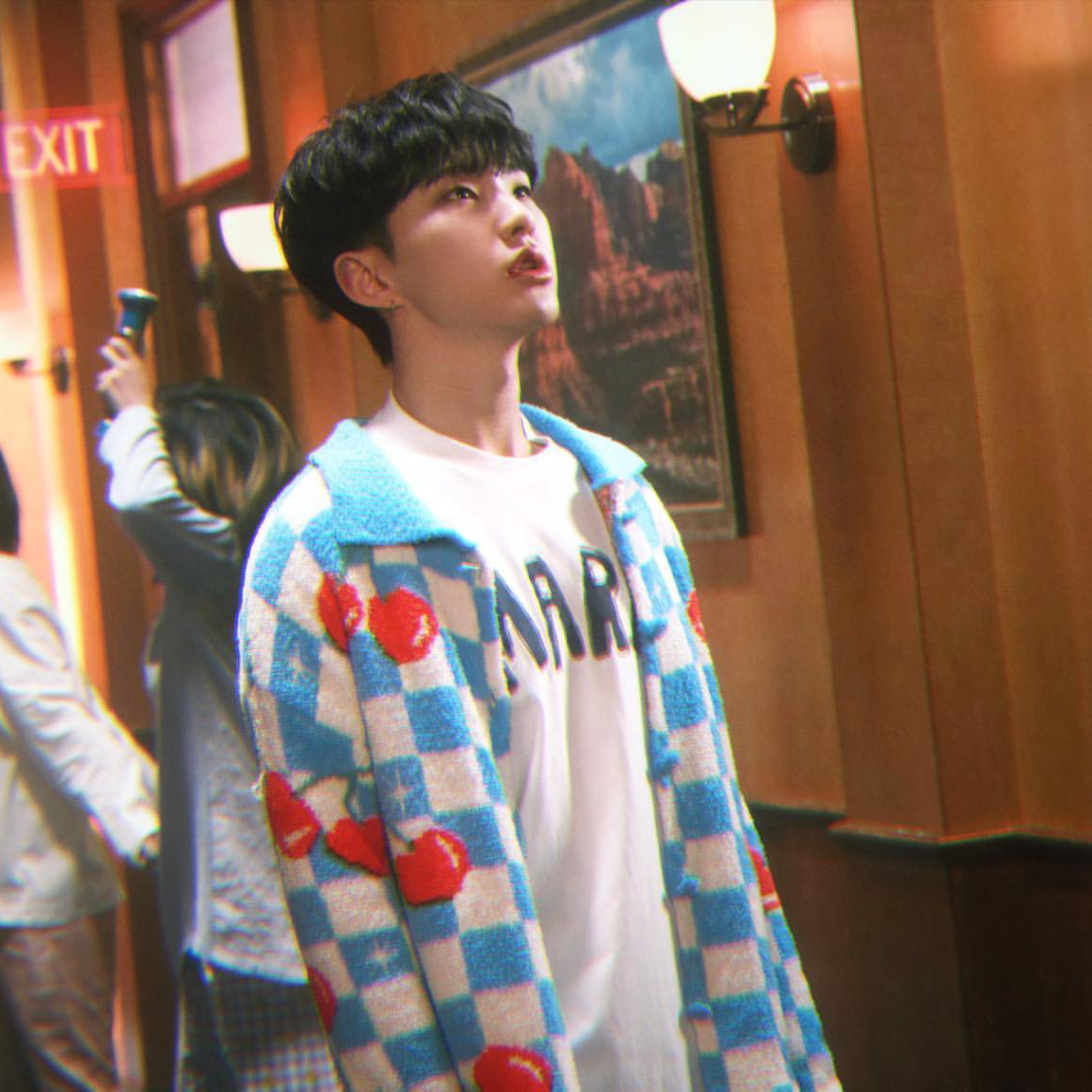 A moment captured by Hoshi (SEVENTEEN)'s fan